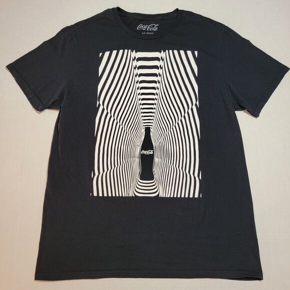 Coca-Cola Graphic SS Tee B&W Illusion - Size Large (42-44) - Picture 2 of 4